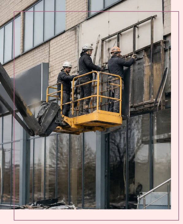 Демонтаж наружной рекламы в Узловой по цене от 5602 р. | Аванза-Злв